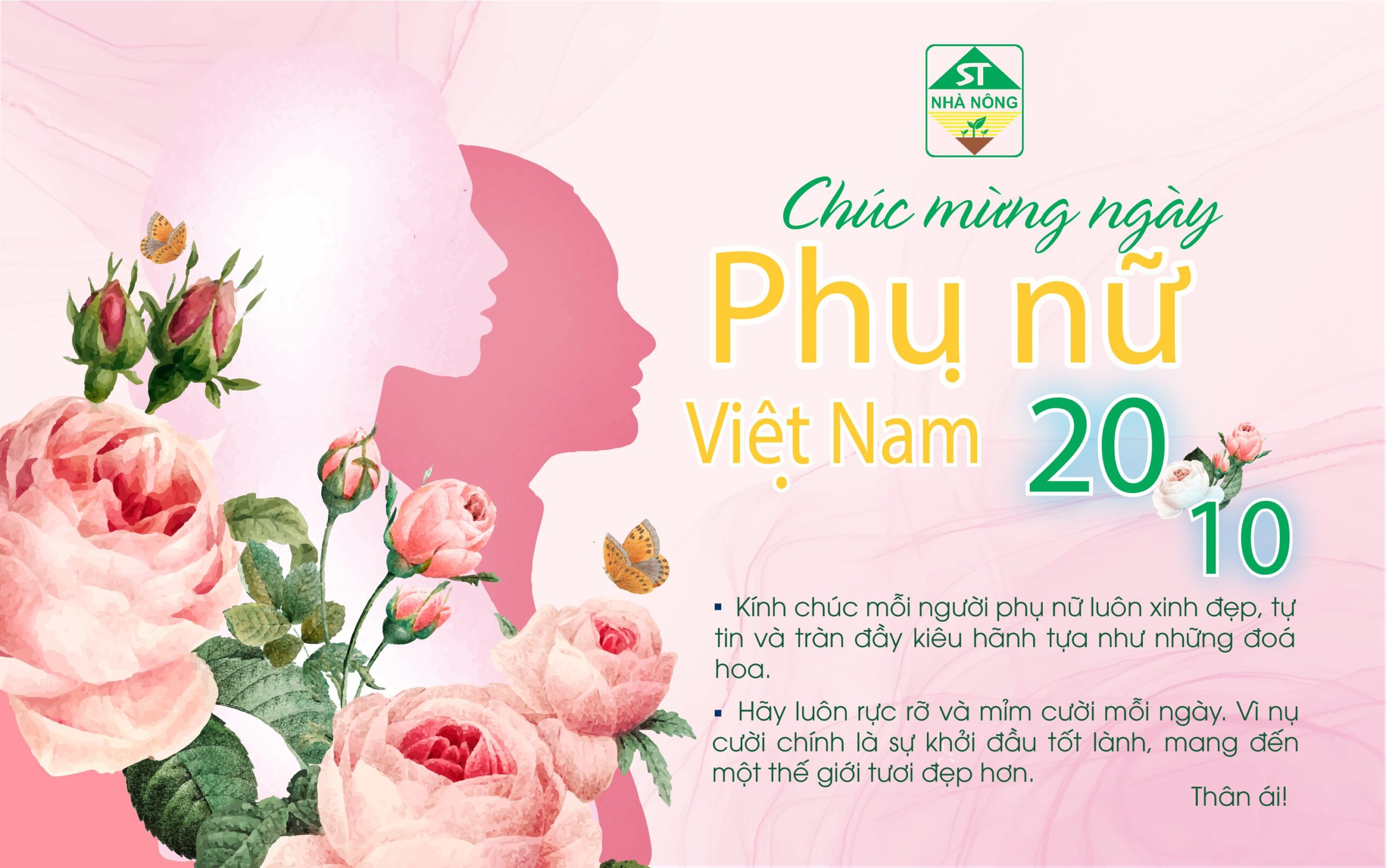 Chúc mừng ngày Phụ Nữ Việt Nam 20-10-2022